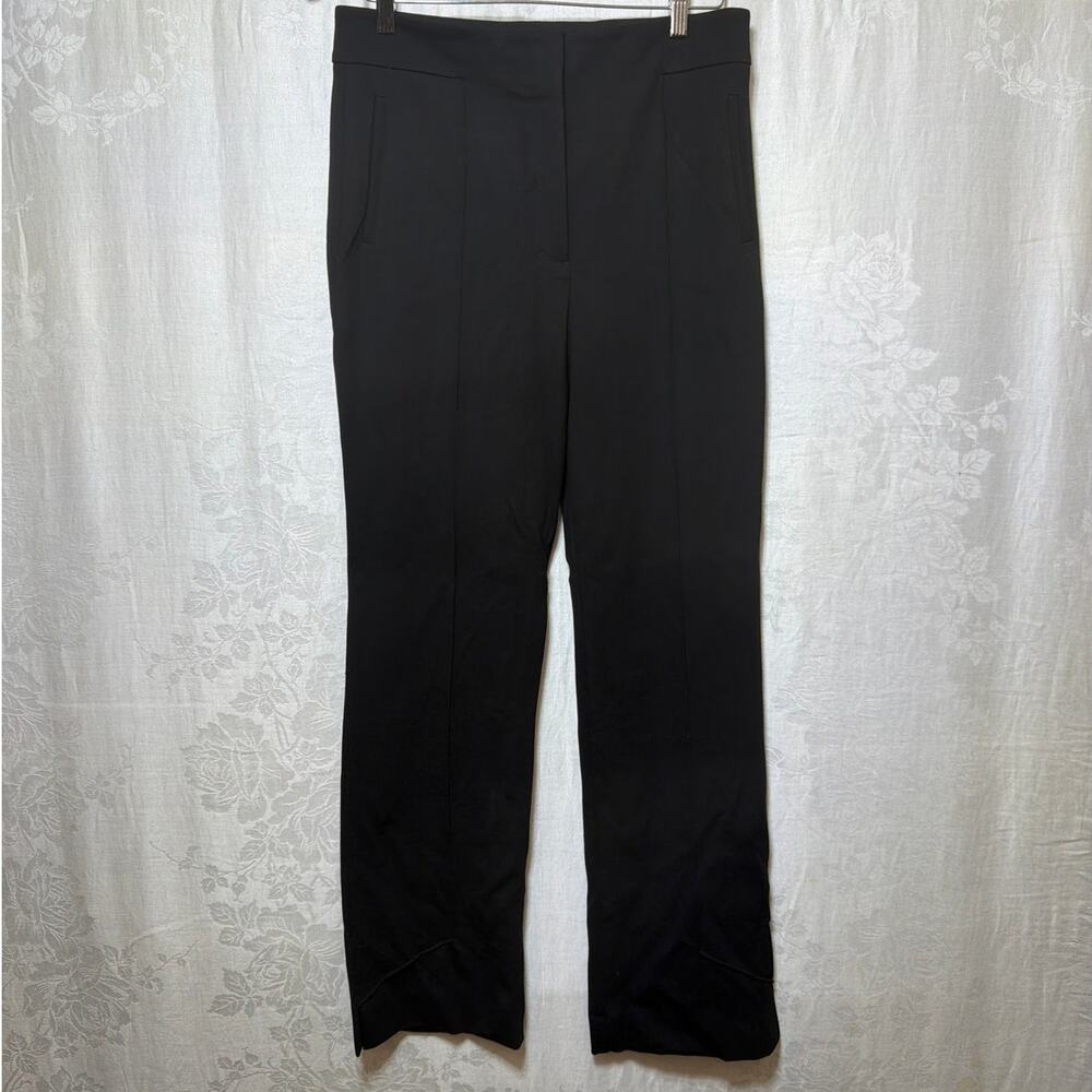 Dorothee Schumacher Dress Pants 3 Medium Black Straight Leg Trousers